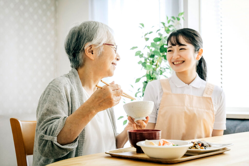 訪問介護の様子　身体介護