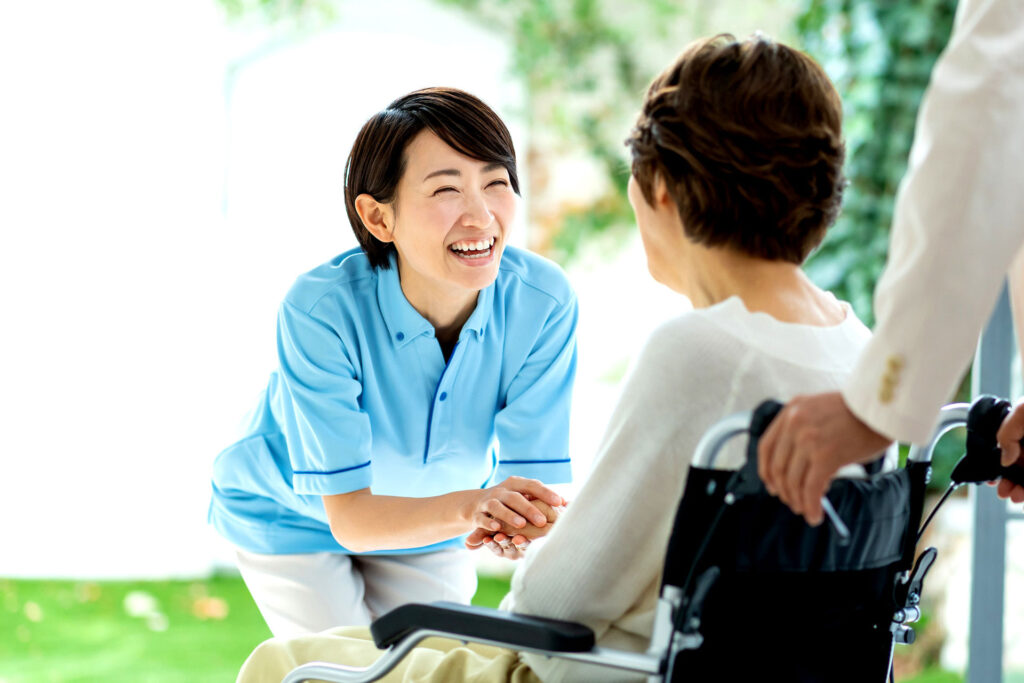 訪問介護の様子