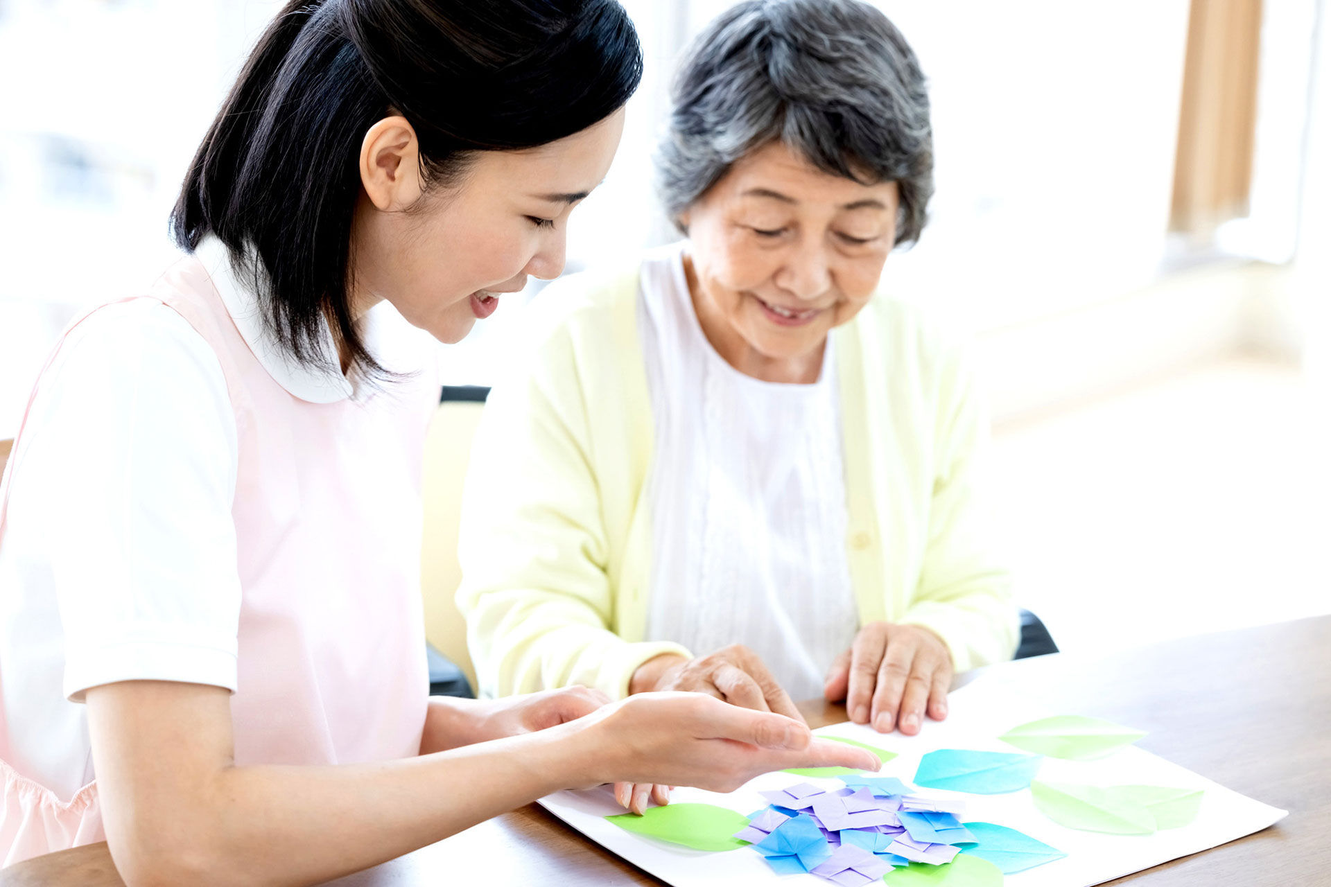 訪問介護の様子