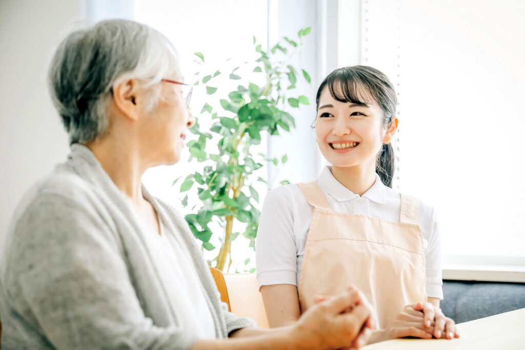 訪問介護の様子