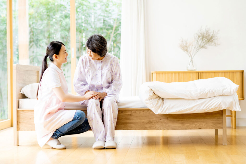 訪問介護の様子